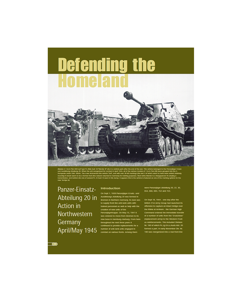 Issue 7: Defending the Homeland Part 1 - AFV modeller