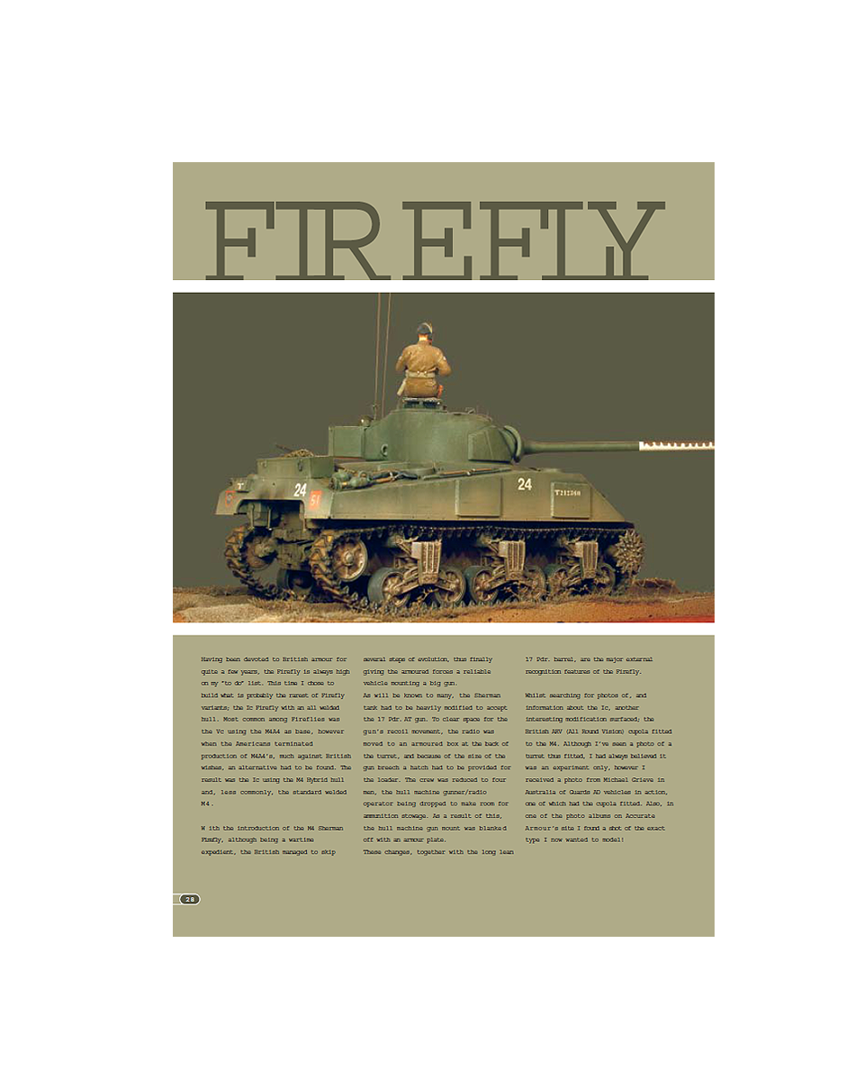 Issue 9: Firefly - AFV modeller