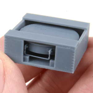 16344  1:16 Tellermine Wooden Single Transport Case.